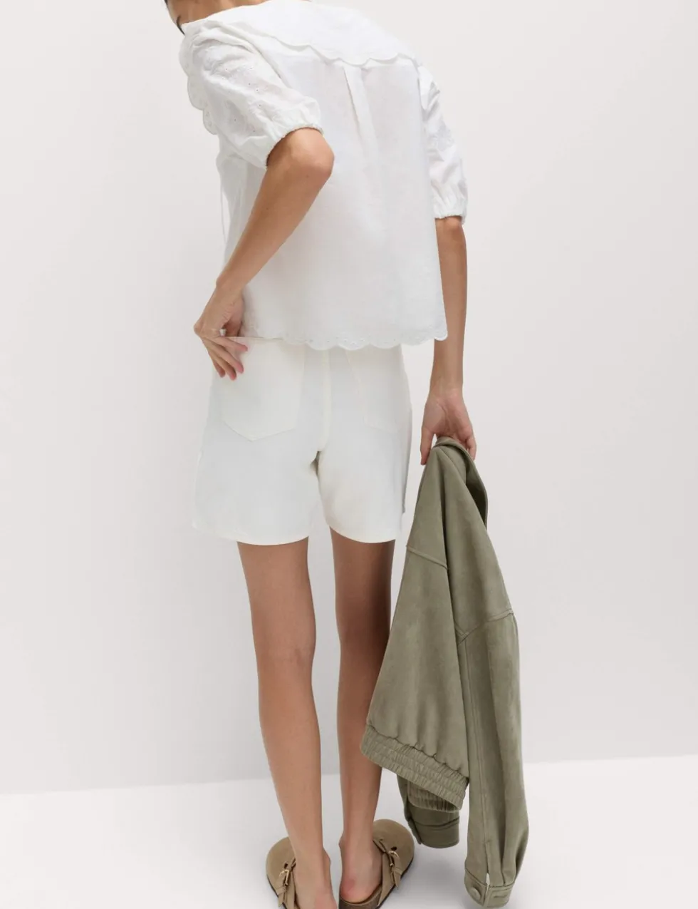 Pure Cotton Denim Classic Shorts