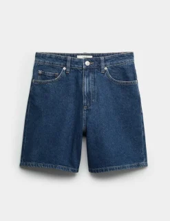 Pure Cotton Denim Classic Shorts