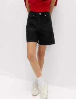 Pure Cotton Denim Classic Shorts