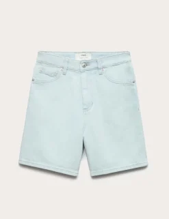 Pure Cotton Denim Classic Shorts