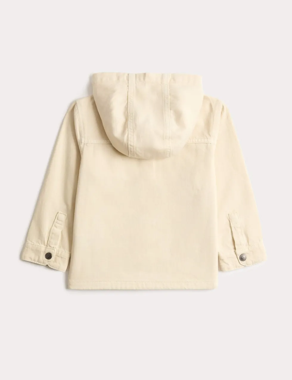 Pure Cotton Denim Hooded Shirt (2-8 Yrs)