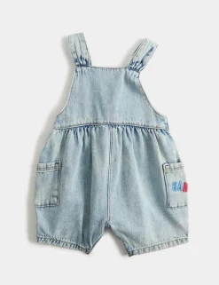 Pure Cotton Denim Romper (0-3 Yrs)