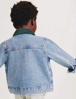 Pure Cotton Denim Shacket (2-8 Yrs)