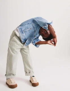 Pure Cotton Denim Shacket (2-8 Yrs)