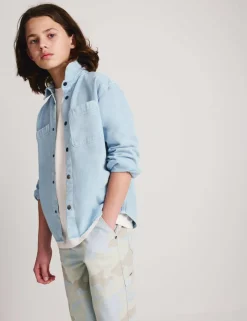 Pure Cotton Denim Shirt (6-16 Yrs)