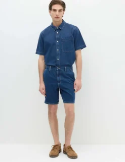 Pure Cotton Denim Shorts