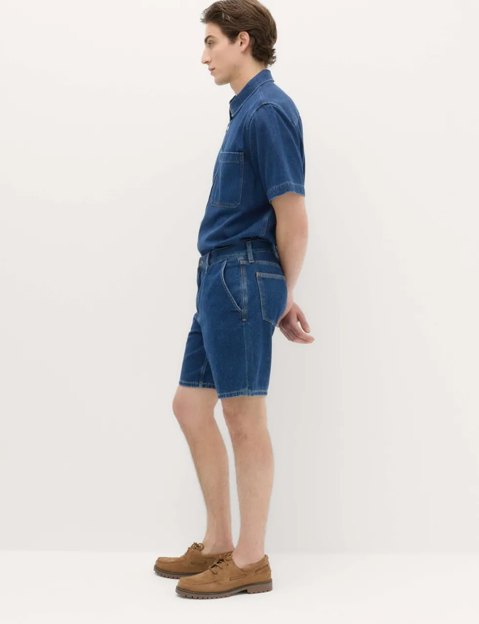 Pure Cotton Denim Shorts