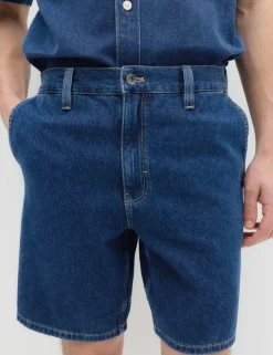Pure Cotton Denim Shorts