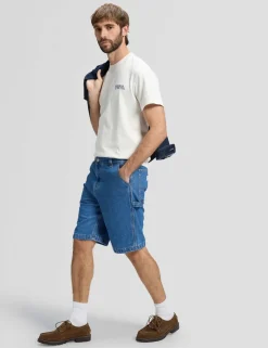 Pure Cotton Denim Shorts