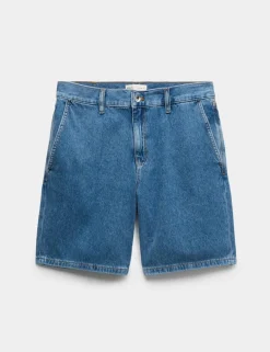 Pure Cotton Denim Shorts