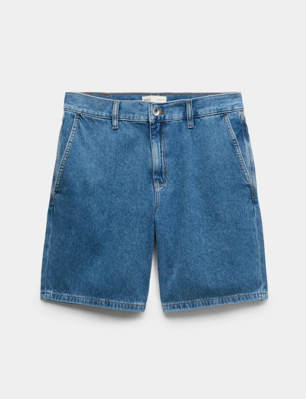 Pure Cotton Denim Shorts