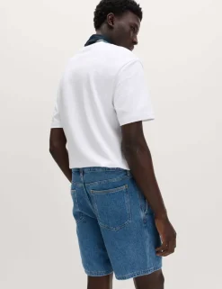 Pure Cotton Denim Shorts