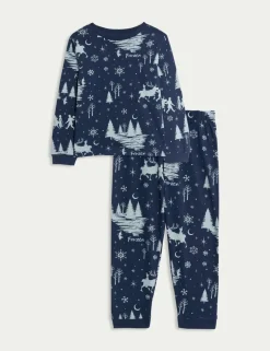 Pure Cotton Disney Frozen™ Pyjamas (2-8 Yrs)