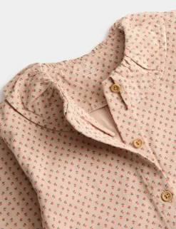 Pure Cotton Ditsy Floral All in One (0-3 Yrs)