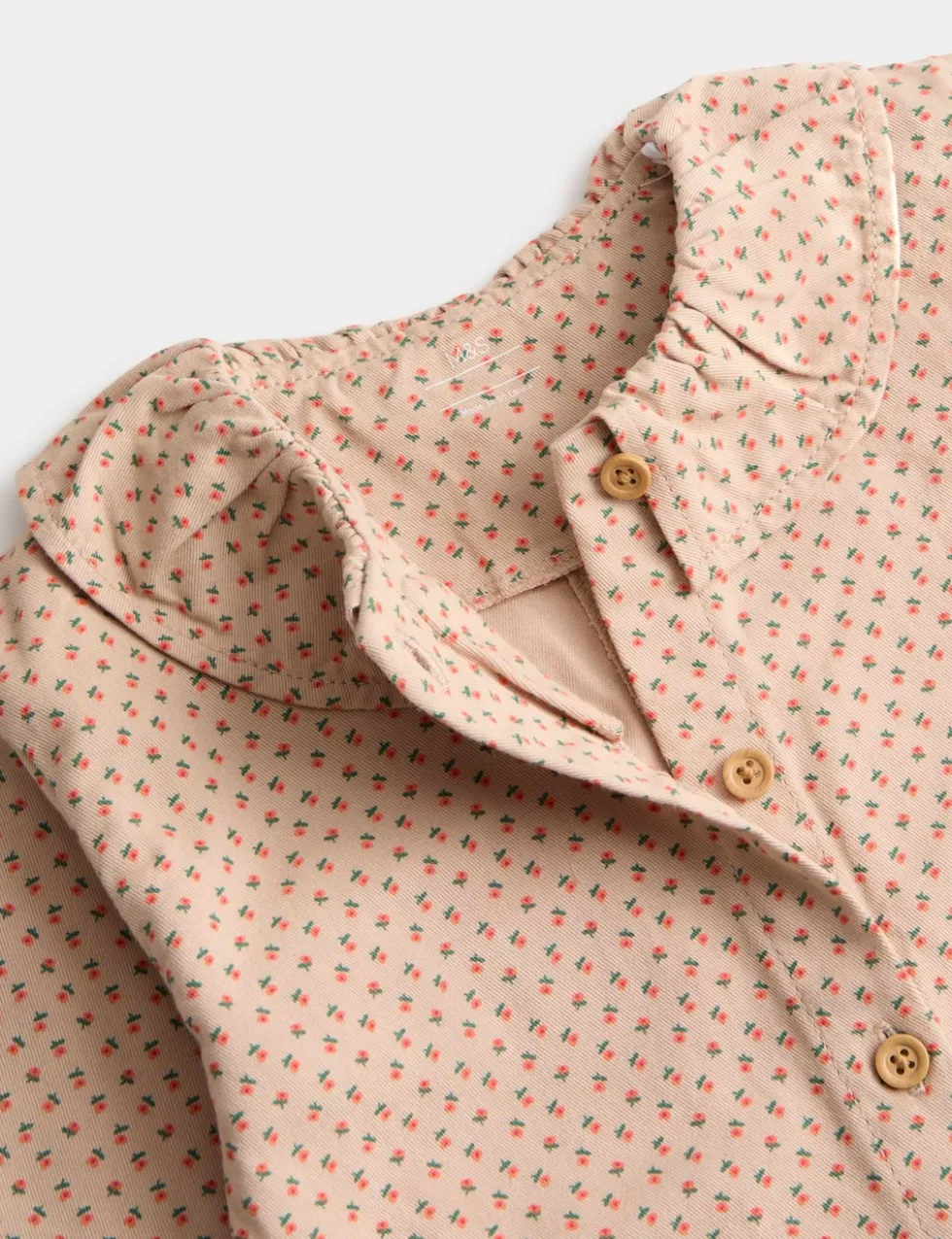 Pure Cotton Ditsy Floral All in One (0-3 Yrs)
