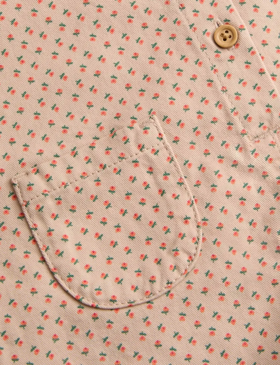 Pure Cotton Ditsy Floral All in One (0-3 Yrs)