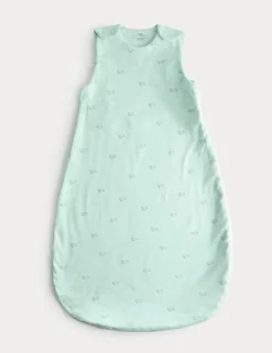 Pure Cotton Dog Print 1.0 Tog Sleeping Bag (0-3 Yrs)
