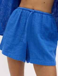 Pure Cotton Double Cloth Shorts