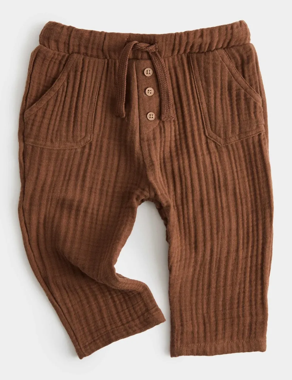 Pure Cotton Double Cloth Trousers (0-5 Yrs)