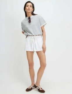 Pure Cotton Drawstring Shorts