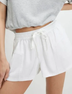 Pure Cotton Drawstring Shorts