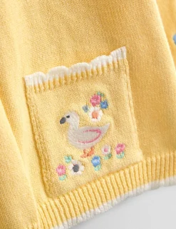 Pure Cotton Duck Cardigan (0-7 Yrs)