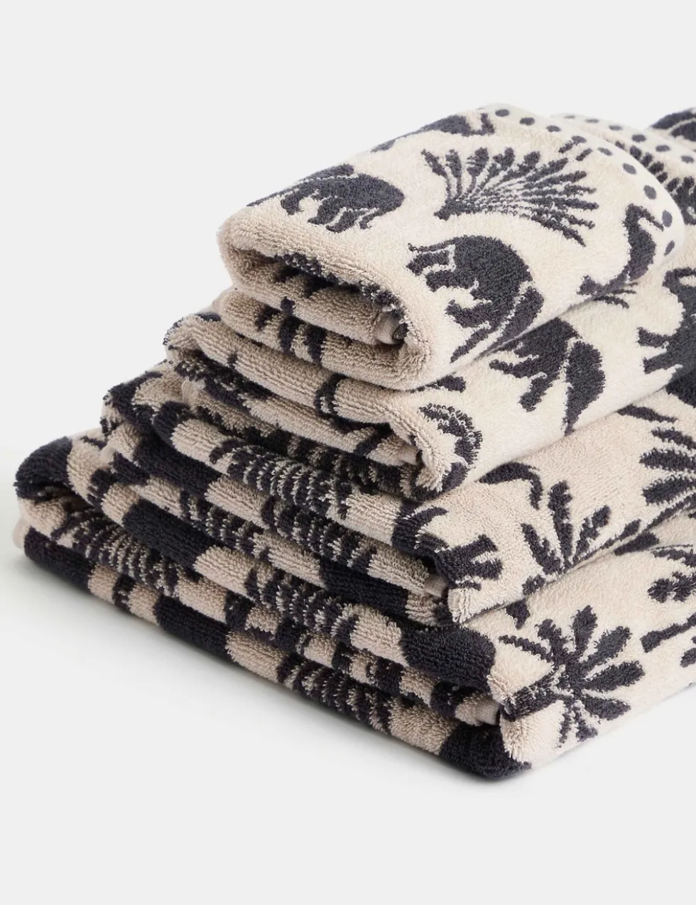 Pure Cotton Elephant Palm Towel