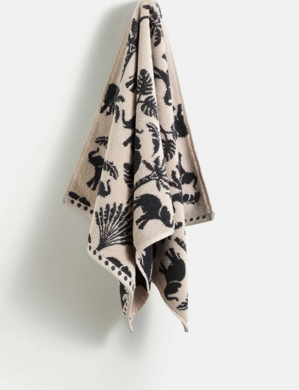 Pure Cotton Elephant Palm Towel