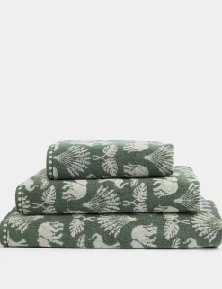 Pure Cotton Elephant Palm Towel