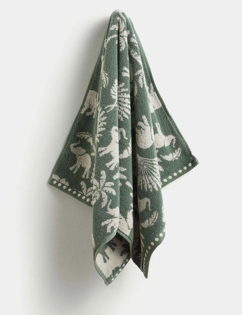 Pure Cotton Elephant Palm Towel