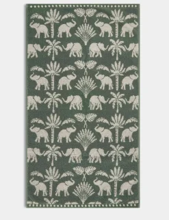 Pure Cotton Elephant Palm Towel