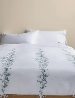 Pure Cotton Embroidered Blossom Bedding Set