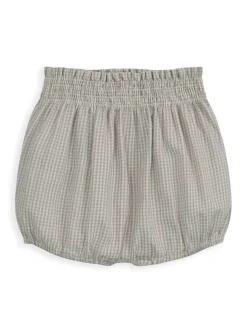 Pure Cotton Embroidered Gingham Outfit (0-24 Mths)
