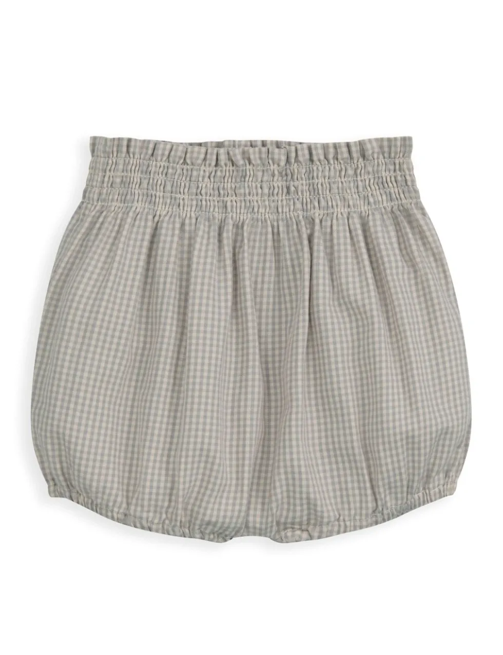 Pure Cotton Embroidered Gingham Outfit (0-24 Mths)