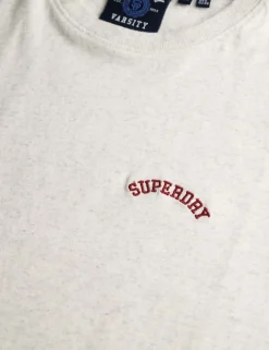 Pure Cotton Embroidered Logo T-Shirt
