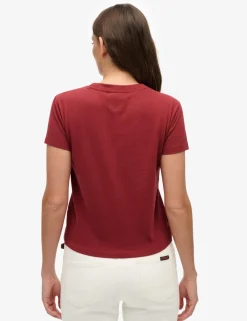 Pure Cotton Embroidered Logo T-Shirt
