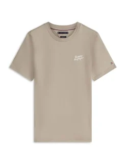 Pure Cotton Embroidered Logo T-Shirt