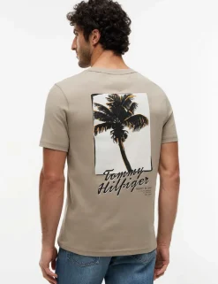 Pure Cotton Embroidered Logo T-Shirt