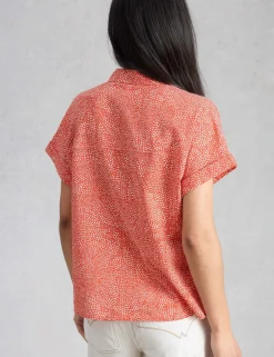 Pure Cotton Embroidered Shirt
