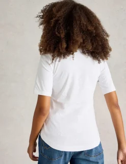 Pure Cotton Embroidered Shirt