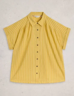 Pure Cotton Embroidered Shirt
