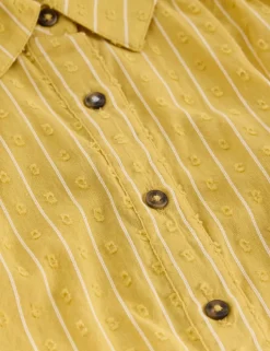 Pure Cotton Embroidered Shirt