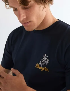 Pure Cotton Embroidered T-Shirt