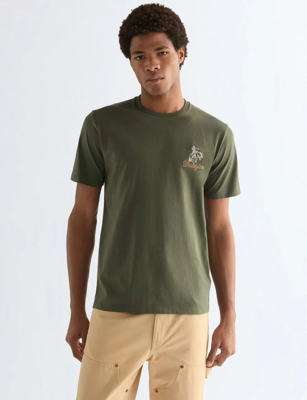 Pure Cotton Embroidered T-Shirt