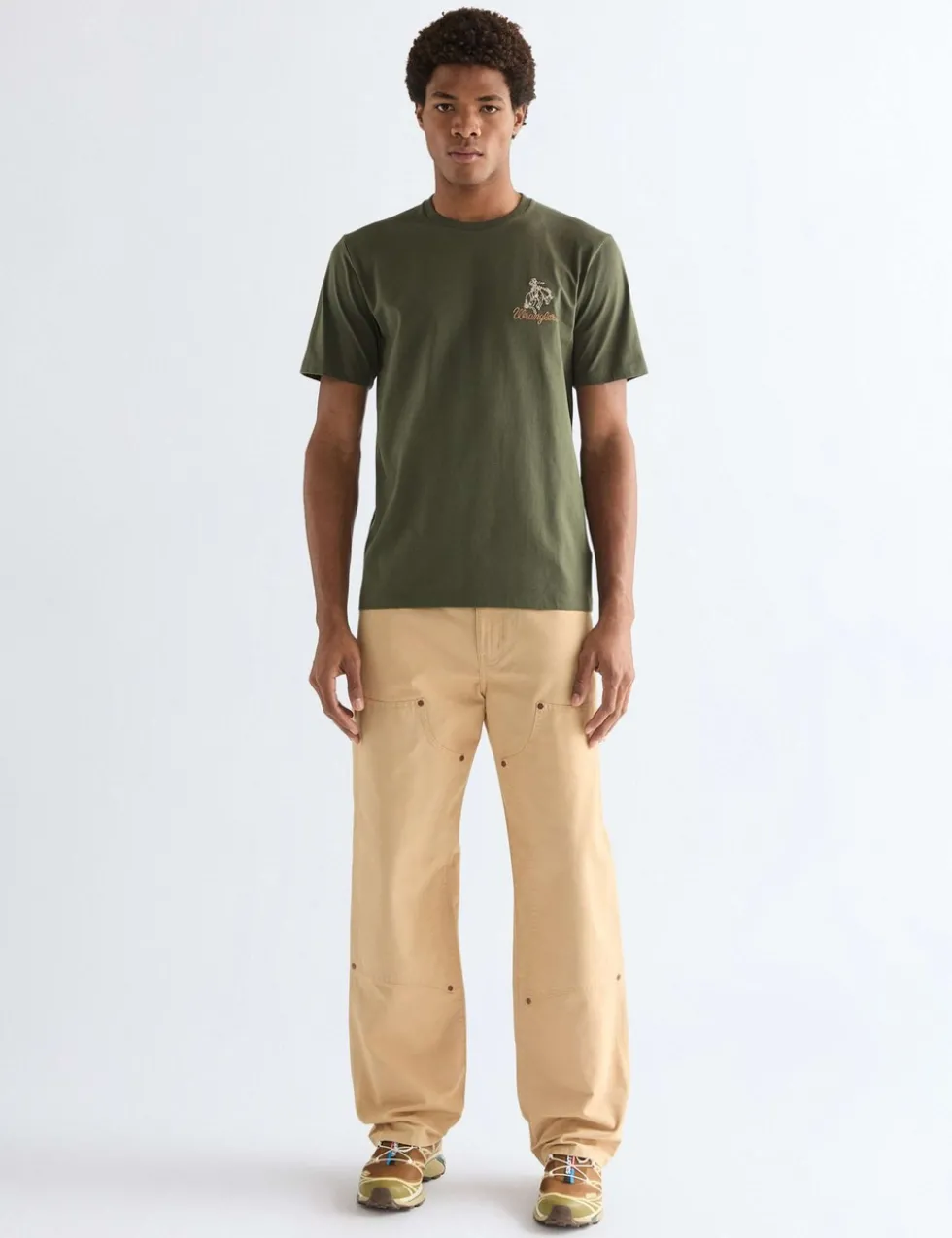 Pure Cotton Embroidered T-Shirt