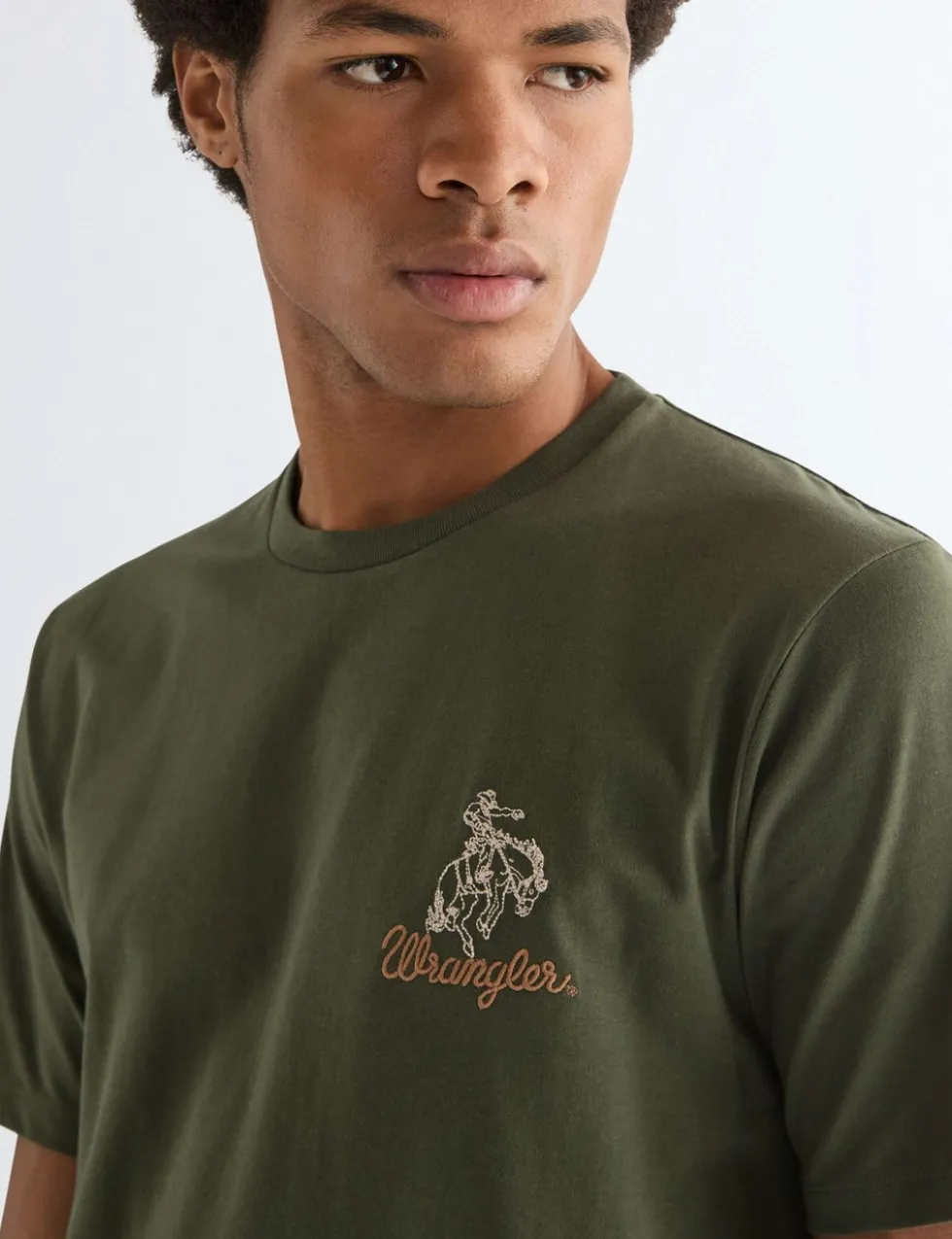 Pure Cotton Embroidered T-Shirt