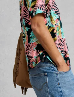 Pure Cotton Embroidered Top