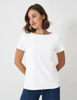 Pure Cotton Embroidered T-Shirt