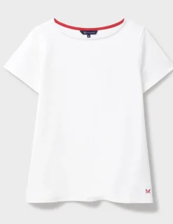 Pure Cotton Embroidered T-Shirt