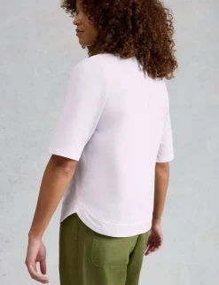 Pure Cotton Embroidered T-Shirt